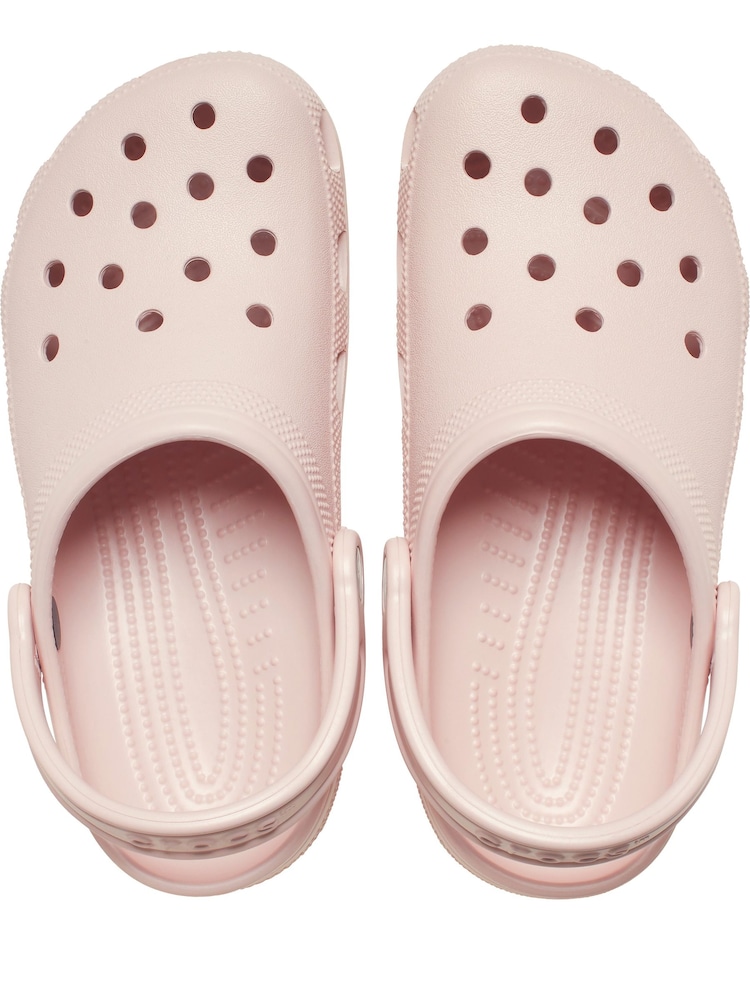 Crocs Ballerina Pink Adults Classic Clogs - Image 3 of 6
