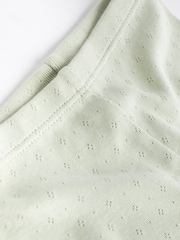 Sage Green Pointelle - Otroške gamaše 3 Pack - Slika 5 iz 6