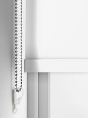 White Echo Made to Measure Blackout Roller Blind - Image 5 of 6