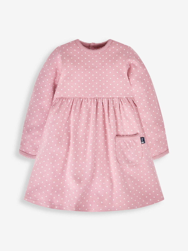 Rosa - Vestido de lunares de Jojo Maman Bébé - Imagen 1 de 3 Rosa - Vestido de lunares de Jojo Maman Bébé - Imagen 1 de 3