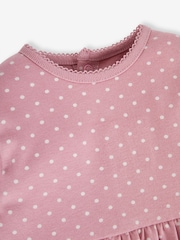 JoJo Maman Bébé Pink Spot Dress - Image 2 of 3