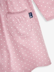 JoJo Maman Bébé Pink Spot Dress - Image 3 of 3