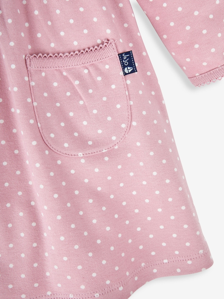 Rosa - Vestido de lunares de Jojo Maman Bébé - Imagen 3 de 3 Rosa - Vestido de lunares de Jojo Maman Bébé - Imagen 3 de 3