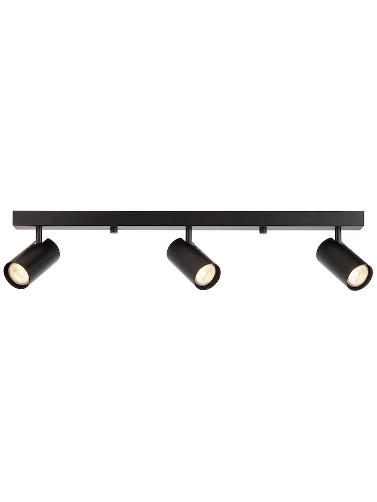 Gallery Home Black Erie 3 Bulb Ceiling Light Ceiling Light - Image 3 of 3