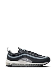 Nike Black/Green Air Max 97 Trainers - Image 1 of 11