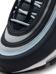 Nike Black/Green Air Max 97 Trainers - Image 11 of 11