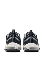 Nike Black/Green Air Max 97 Trainers - Image 6 of 11