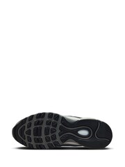 Nike Black/Green Air Max 97 Trainers - Image 9 of 11