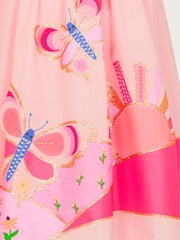 Monsoon Baby Pink Butterfly Sunrise Dress - Image 3 of 3