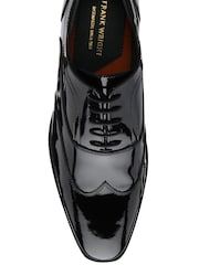 Frank Wright Black Leather Lace-Up Brogue Shoes - Image 4 of 4