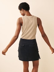 Black Utility Skirt - Image 2 of 6