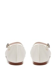 Rainbow Club Cream Infants Binx Satin Bridesmaid Shoes - Image 3 of 4