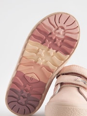 Pink Wide Fit (G) Rainbow Touch Fasten Trainers - Image 2 of 5