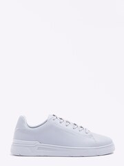 River Island Grey Low Top Trainers - Image 1 of 1