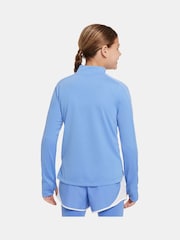 Modrá - Nike Dri-FIT Long Sleeve Half Zip Top - Obrázok 2 z 6