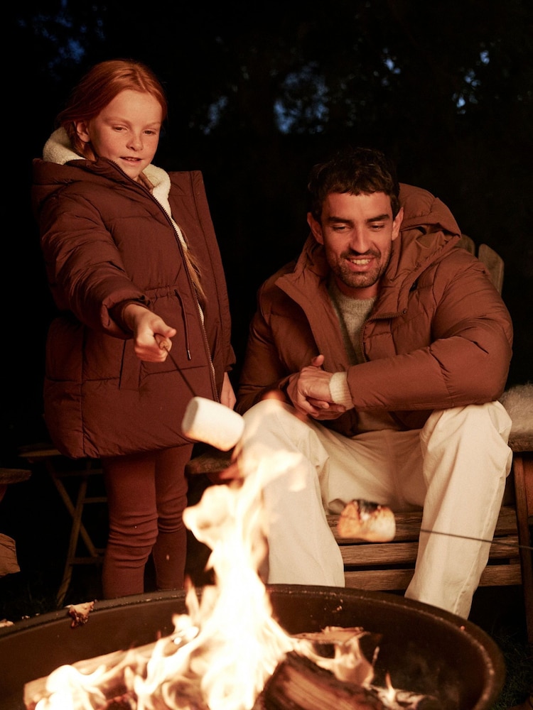 Toffee Brown Padded Coat - Image 8 of 8