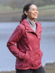 Mountain Warehouse Womens Pink Torrent Lightweight Waterproof Jacket - Image 1 of 6