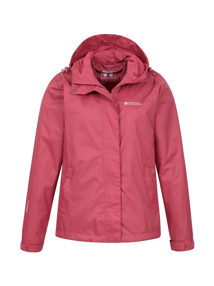 Mountain Warehouse Womens Pink Torrent Lightweight Waterproof Jacket - Image 2 of 6