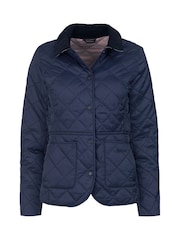 כחול כהה - Barbour® דברון ז'קט קל משקל שמיכת יהלום - תמונה 7 מתוך 8