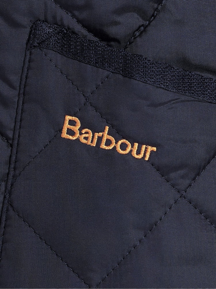 Barbour® Navy Heritage Liddesdale Slim Fit Quilted Jacket - Image 12 of 12