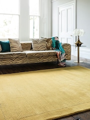 Asiatic Rugs Yellow York Lustre Rug - Image 1 of 8