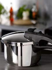 Tower Silver 6L Pressure Cooker - Image 1 of 4