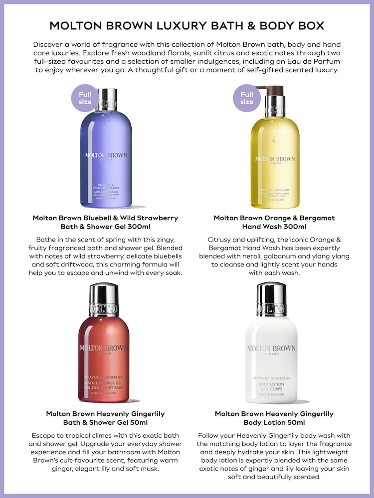 Molton Brown Luxury Bath & Body Beauty Box (Worth £86) - Image 2 of 3 Molton Brown Luxury Bath & Body Beauty Box (Worth £86) - Image 2 of 3