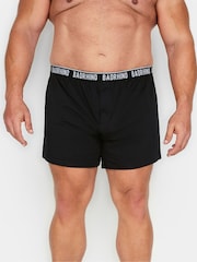 BadRhino Big & Tall Black Boxers 5 Packs - Image 2 of 3