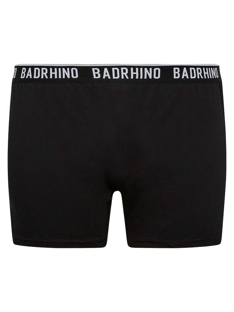 BadRhino Big & Tall Black Boxers 5 Packs - Image 3 of 3