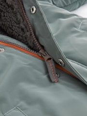 FatFace Green Baby Snowsuit - Image 7 of 10