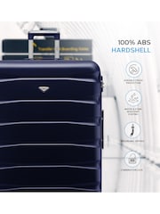 Set Of 2 Large Check-In & Small Carry-On Hardcase Travel Suitcase - Image 3 of 6