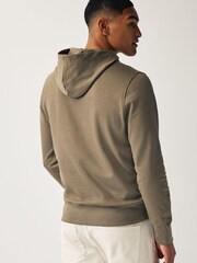 GANT Desert Brown Printed Graphic Hoodie - Image 2 of 4