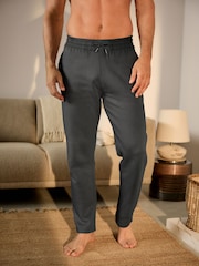 Charcoal Grey Open Joggers - Image 1 of 10