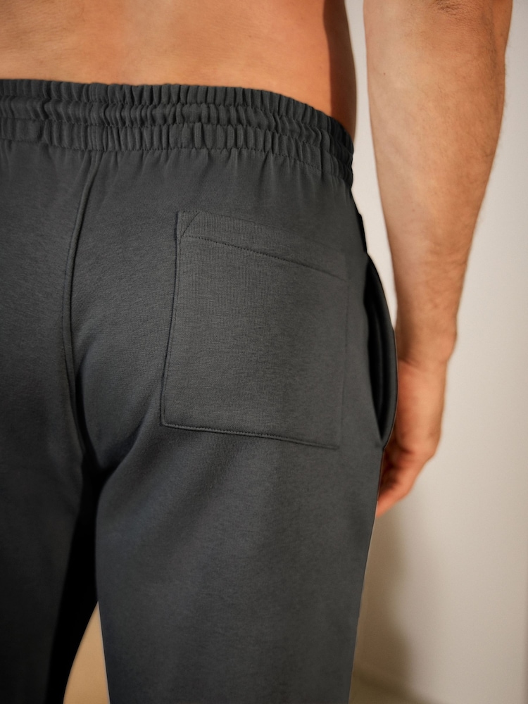 Charcoal Grey Open Joggers - Image 6 of 10