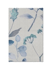 Blue Ready Made Blackout Isla Floral Print Roman Blinds - Image 8 of 8