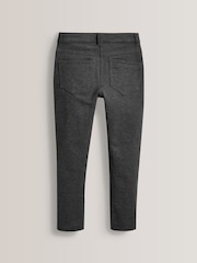 Grey Regular Length Jersey Stretch Skinny School Trousers (3-18yrs) - Image 6 of 7