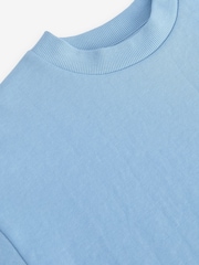Blue Relaxed Fit Heavyweight T-Shirt (3-16yrs) - Image 3 of 3