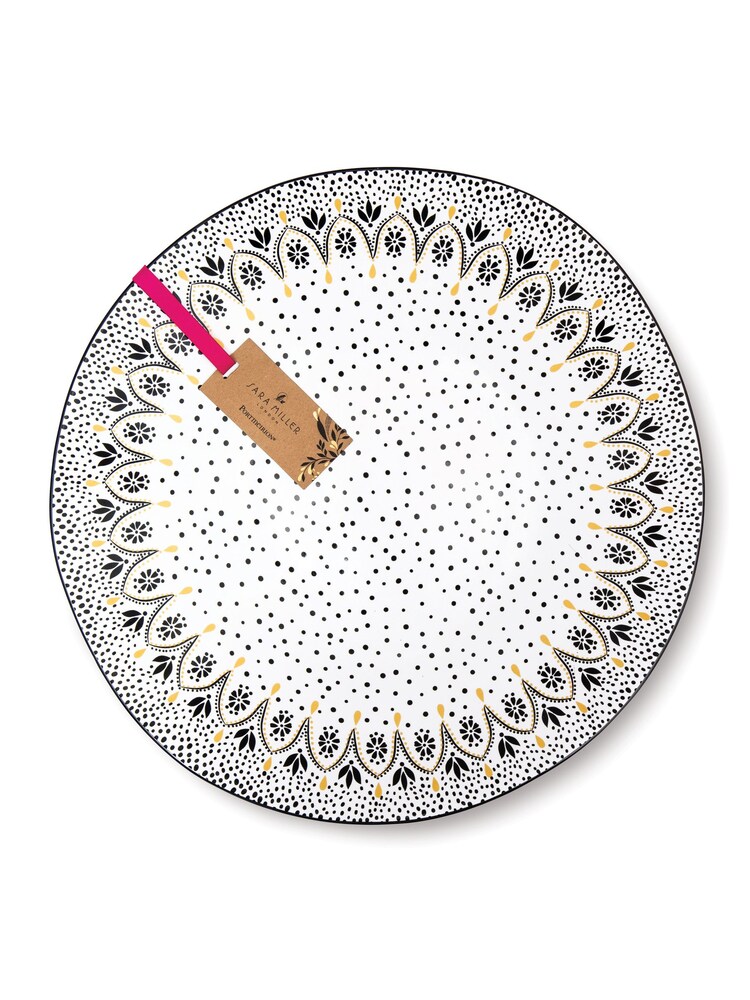 Sara Miller Artisanne Noir Large Serving Bowl - Image 2 of 3