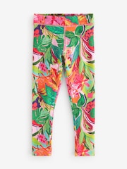 Multi Tropical Sports Leggings (3-16yrs) - Image 1 of 3