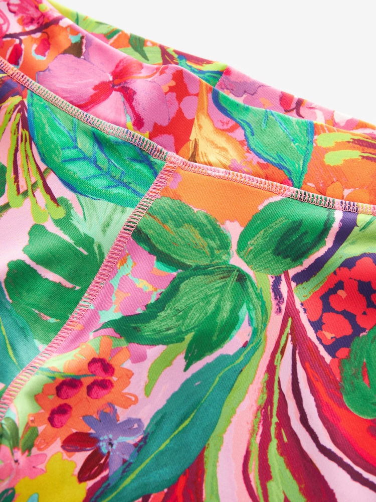 Multi Tropical Sports Leggings (3-16yrs) - Image 3 of 3