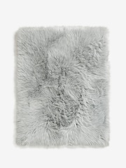 Grey Arctic Cosy Faux Fur Rug - Image 5 of 6