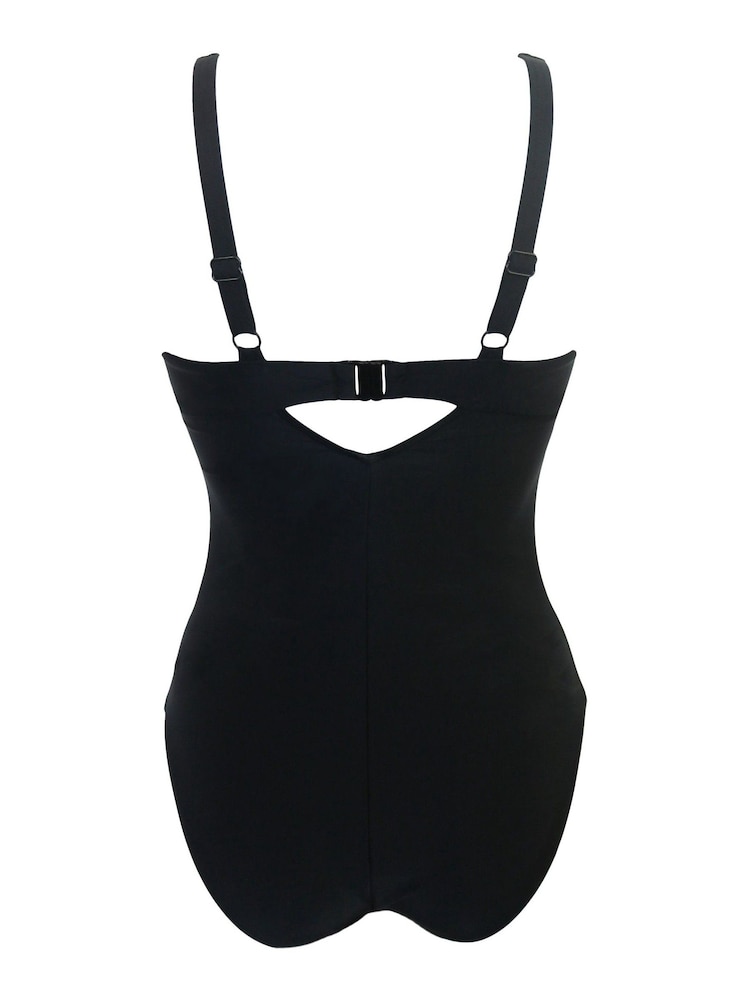 Pour Moi Black Valencia Twist Swimsuit - Image 5 of 5