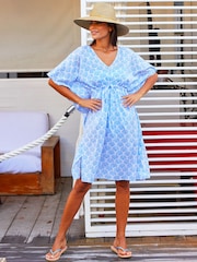 Aspiga Blue Manilla Kaftan - Image 4 of 4
