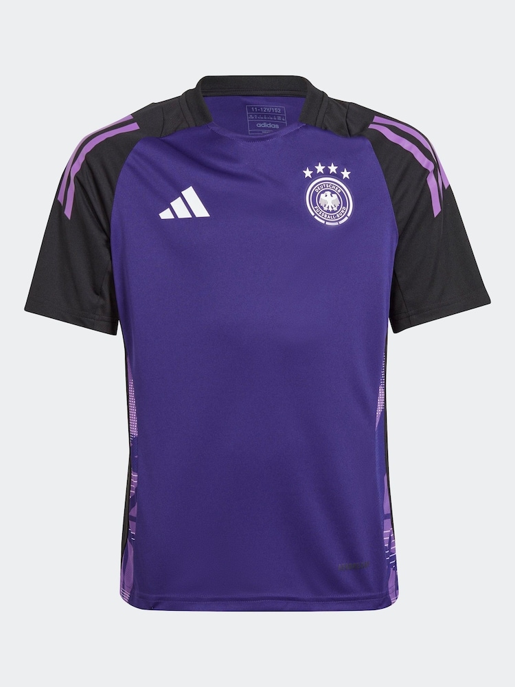 adidas Purple Germany Train Jersey - Image 1 of 5