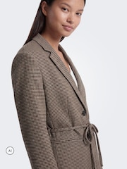 ONLY Belted Check Blazer - Obrázek 3 z 7