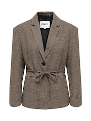 ONLY Belted Check Blazer - Obrázek 6 z 7