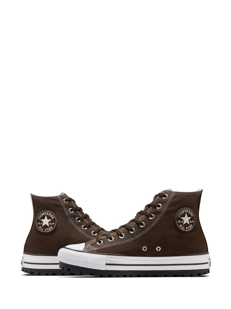 Converse Brown Chuck Taylor All Star City Trek Boots - Image 6 of 11