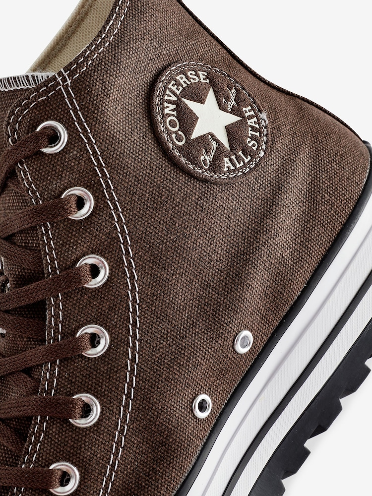 Converse Brown Chuck Taylor All Star City Trek Boots - Image 9 of 11