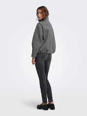 ONLY High Collar Bomber Jacket - Attēls 4 no 6