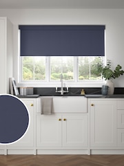 Blue Albans Made to Measure Roller Blind - Image 1 of 6